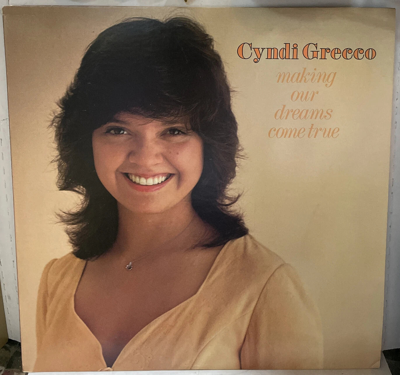 Cyndi Grecco Making Are Dreams Come True Promo Record PS2014