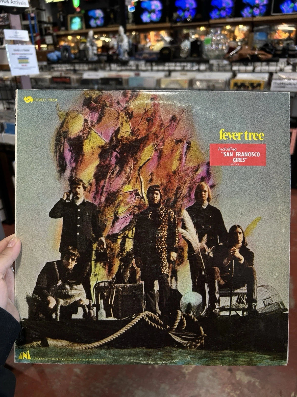 FEVER TREE Vinyl LP 1968 UNI 73024 Hype Sticker Psychedelic Rock vg+ Psych