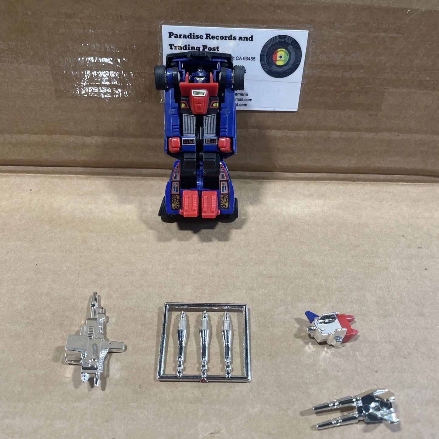 Skids 100% Complete 1985 G1 Transformers Hasbro Vintage Action Figure