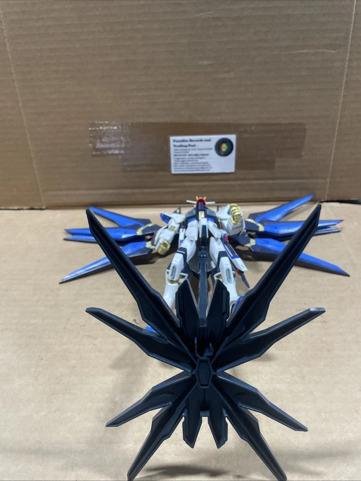 Bandai Strike Freedom Gundam built Model Kit Figure with Stand No Box No Manual