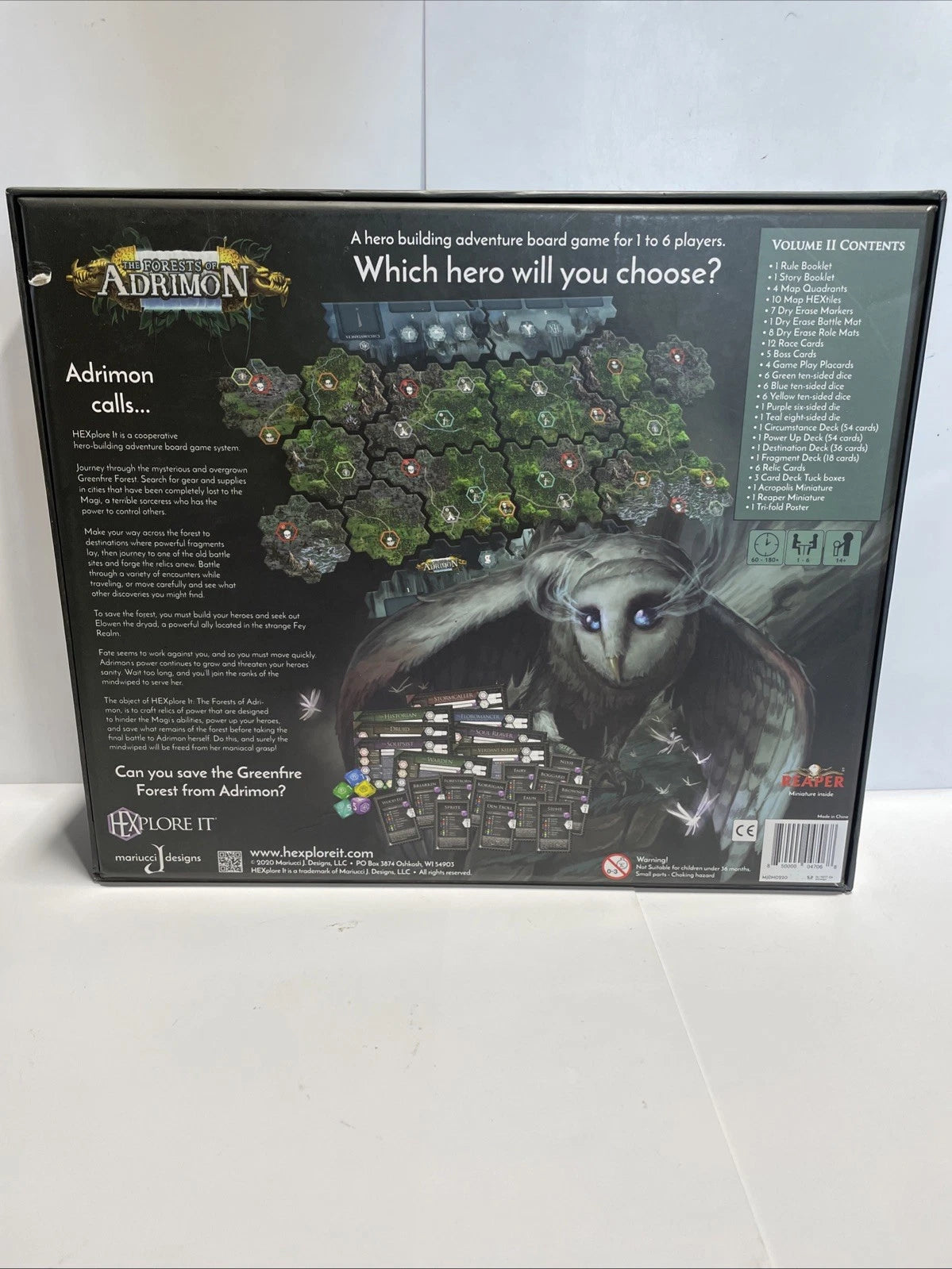 HEXplore It: The Forests of Adrimon Complete Excellent Condition