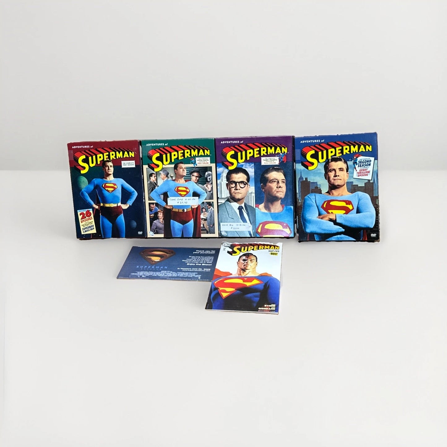 Adventures of Superman The Complete Series Seasons 1-6 DVD Sets W/ 2006 Promo