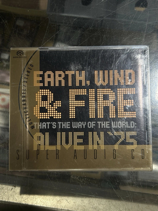 EARTH WIND & FIRE - That's The Way Of The World: Alive In '75 - CD - Super Audio