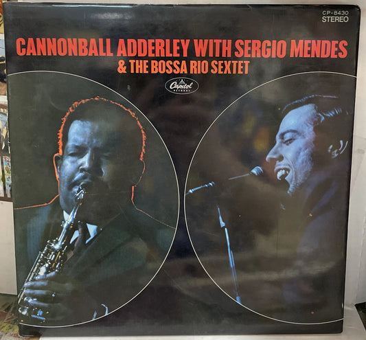 Cannonball Adderley w/Sergio Mendes & The Bossa Rio Sextet Japan Record (Red)