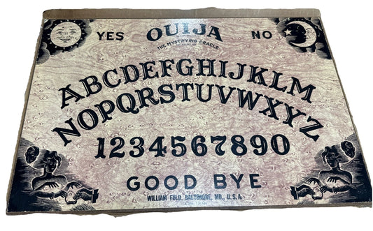 Vintage Ouija Board Mystifying Oracle Talking Board Set Parker Brothers 1950s