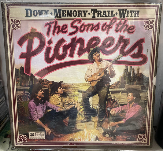 Down Memory Trail With The Sons Of The Pioneers Sealed Record Box Set