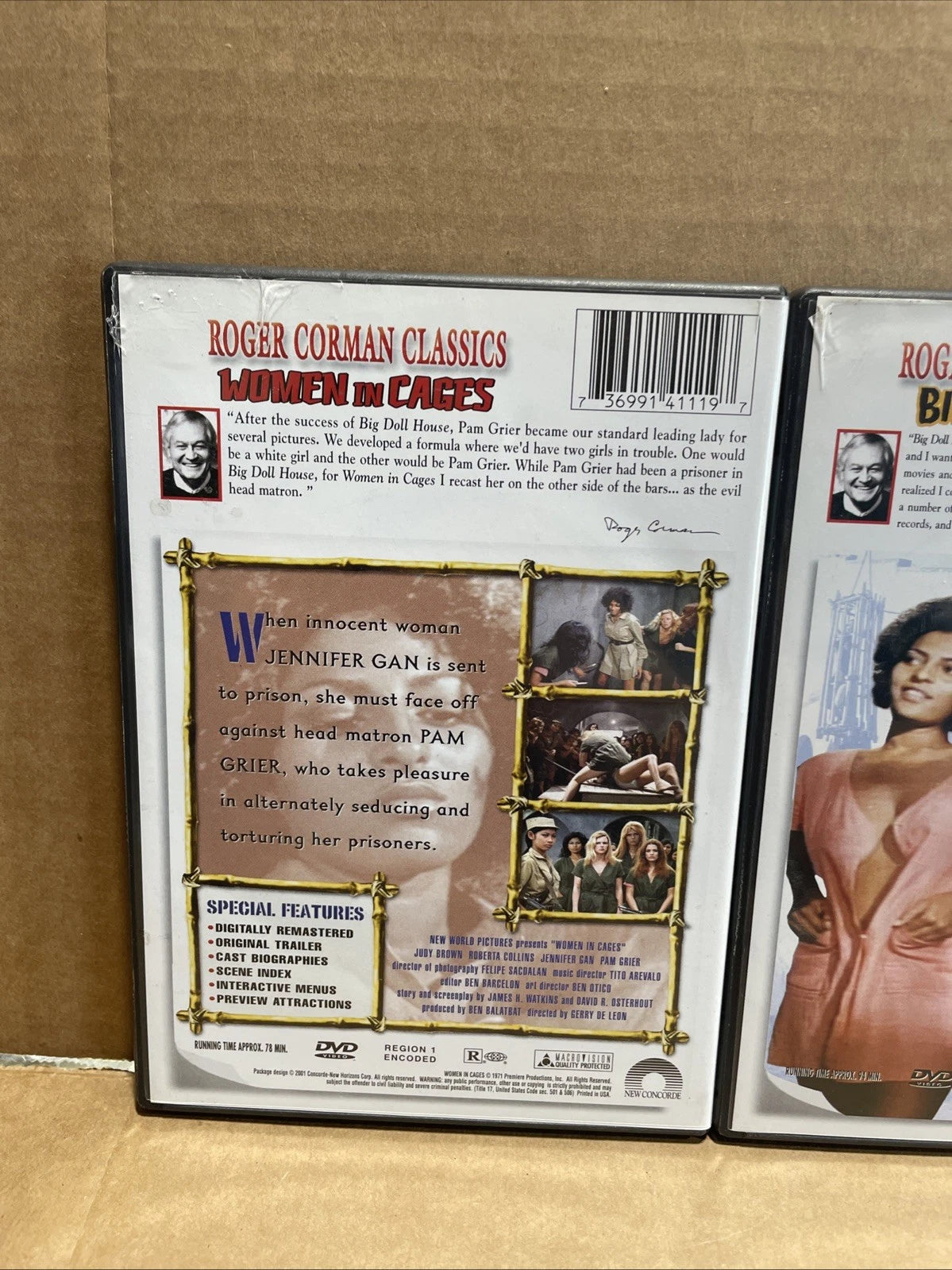Roger Corman Classics Women In Cages + Big Dollhouse SE + The Big Bird Cage SE