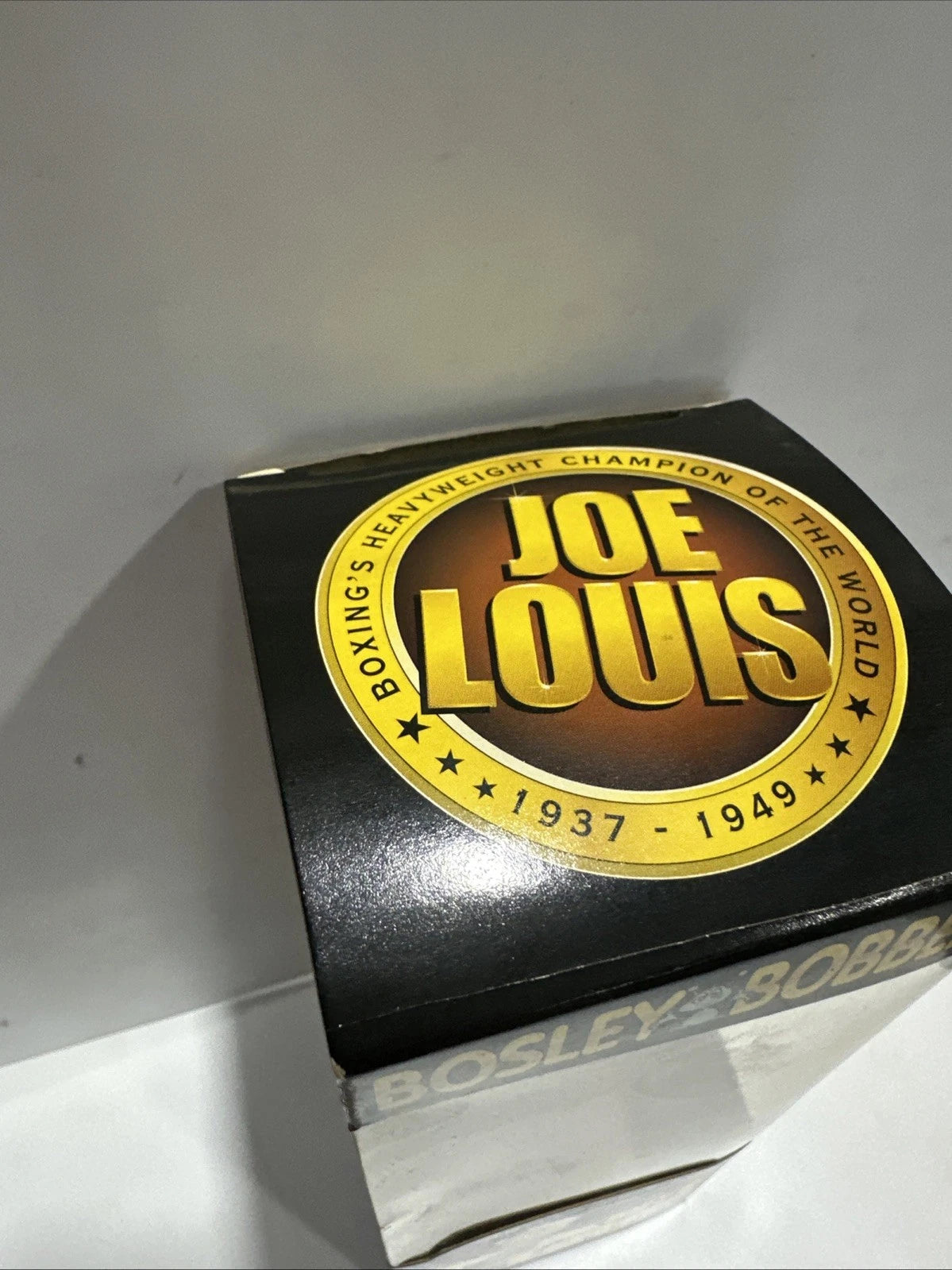 JOE LOUIS HEAVY WEIGHT CHAMPION BOSLEY BOBBERS BOBBLE HEAD BRAND NEW