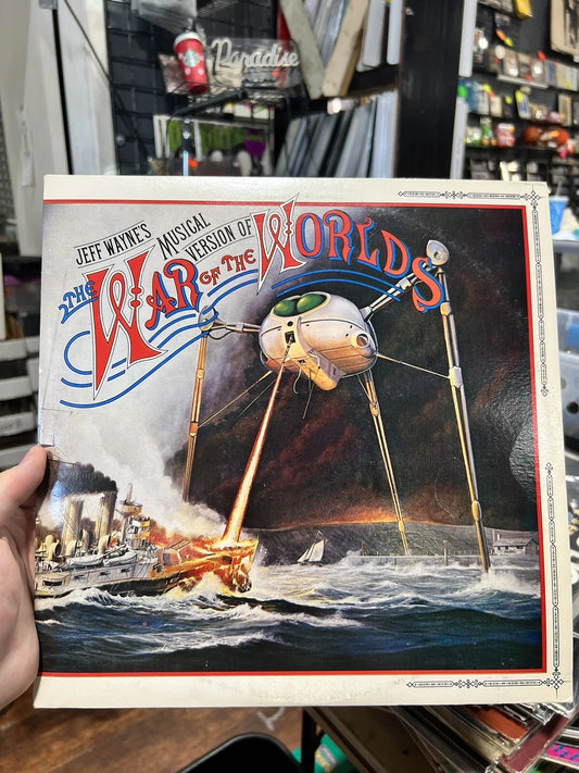 Jeff Wayne’s Musical Version Of The War Of The Worlds 2 LP 1978 35290 w/Booklet