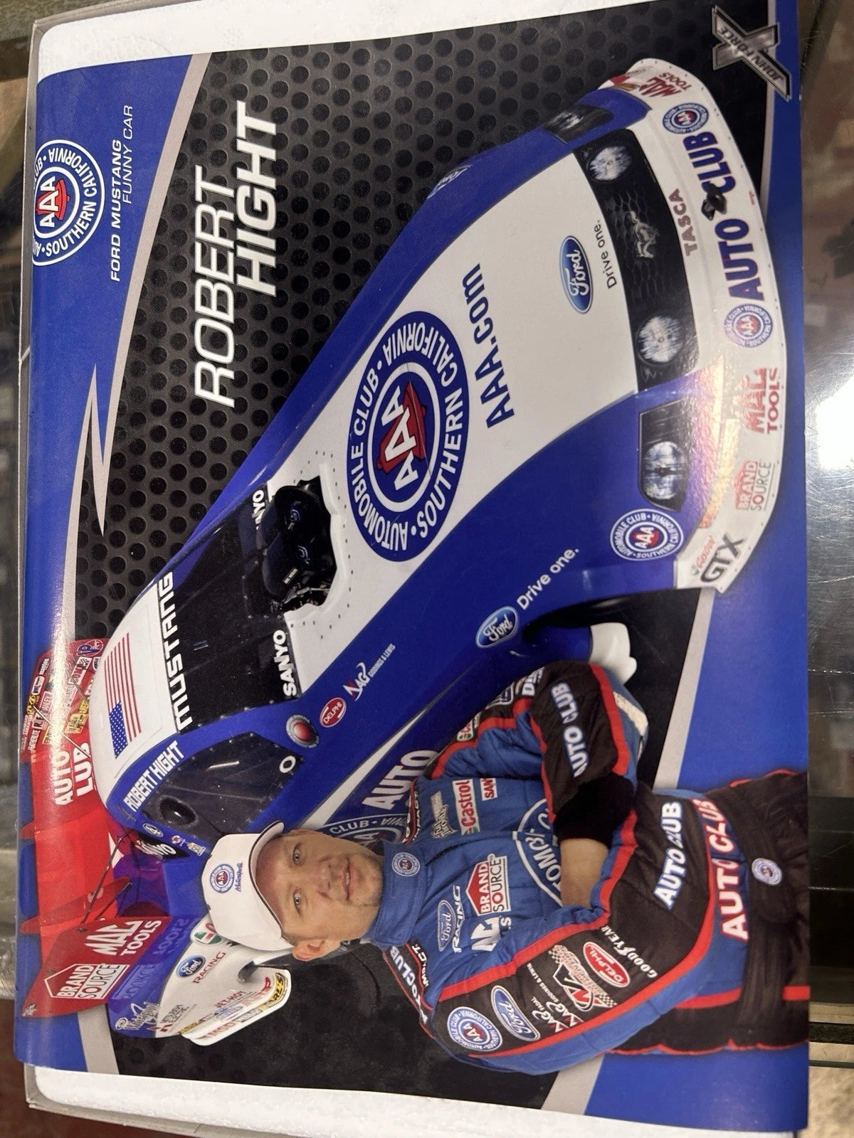 2008 Action Robert Hight AAA Mustang NHRA Funny Car 1:24 Diecast 1 of 1,158 VG
