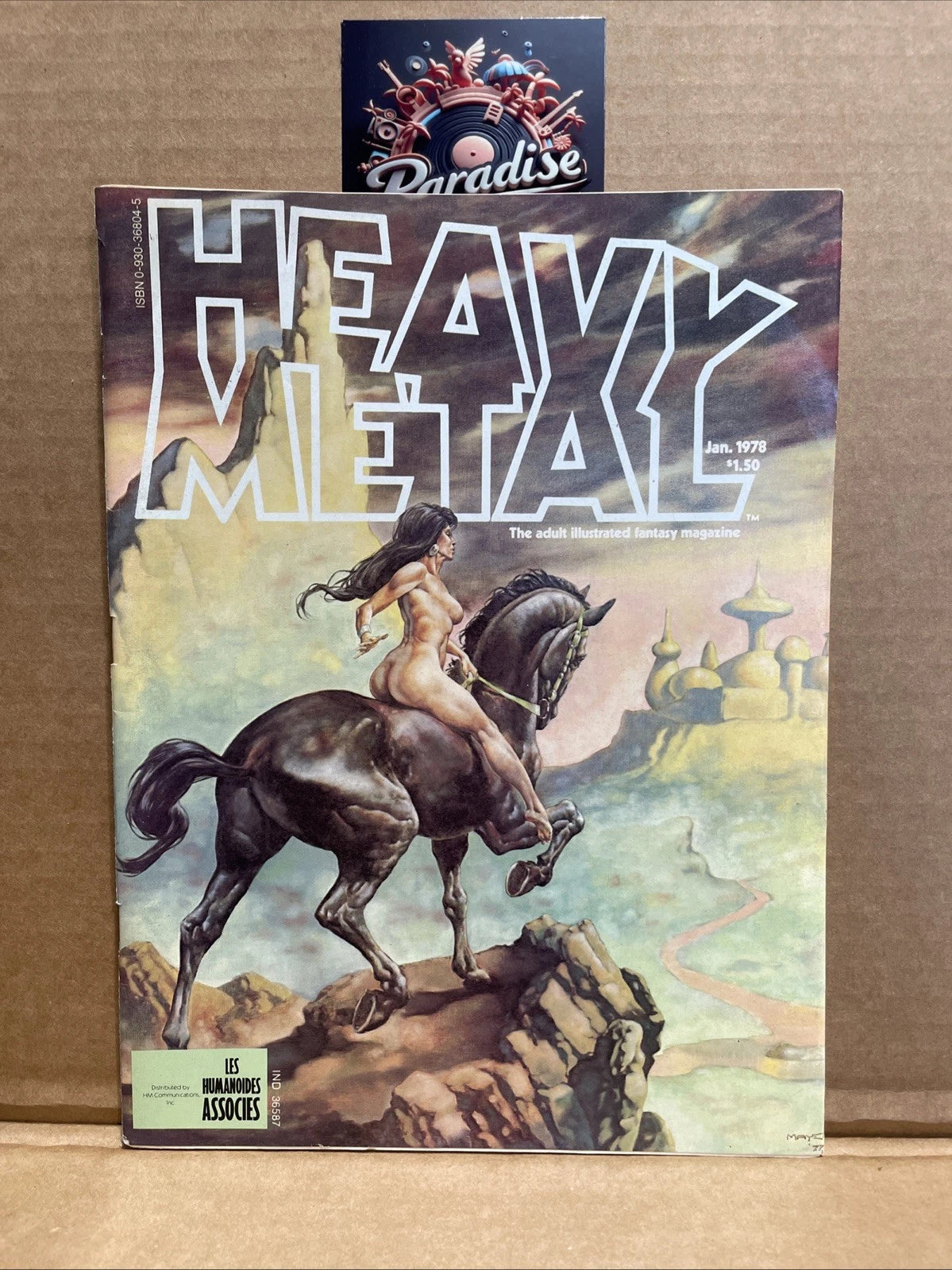 HEAVY METAL Vol 1 #10 Illustrated Fantasy Magazine