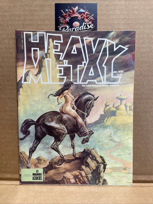 HEAVY METAL Vol 1 #10 Illustrated Fantasy Magazine