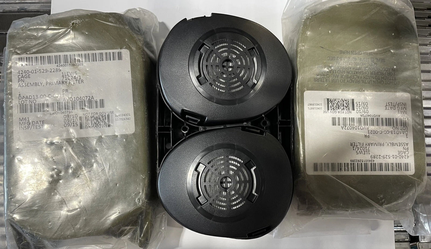 Military Gas Mask M41 - Bundle of 3