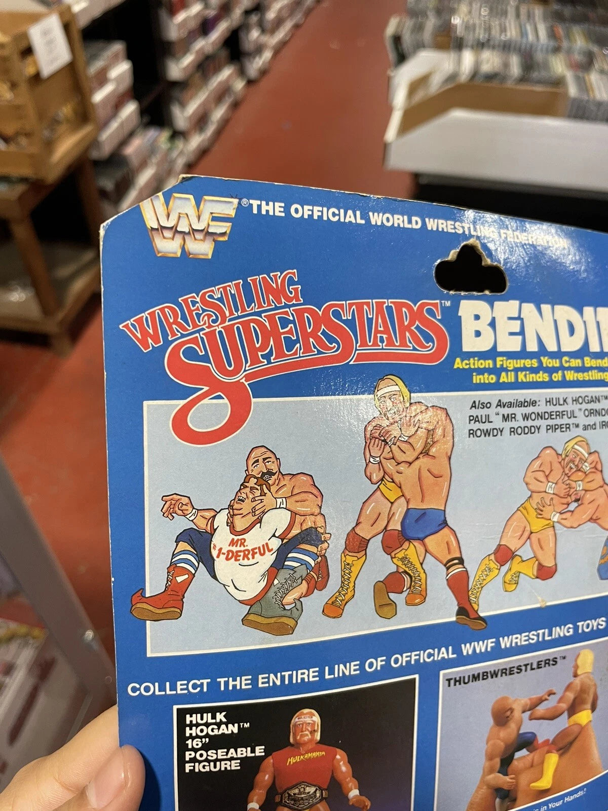 THE IRON SHEIK - WWF WRESTLING SUPERSTARS - VINTAGE 1985 LJN FIGURE - WWE