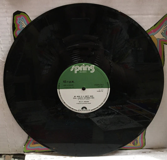 Millie Jackson My Man Is A Sweet Man 12” UK Import Record POSPX29