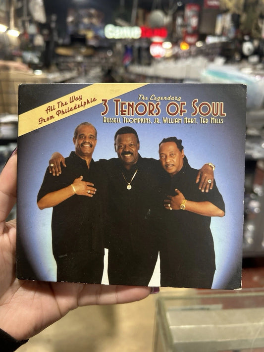 All the Way from Philadelphia [Digipak] by The 3 Tenors of Soul (CD,...