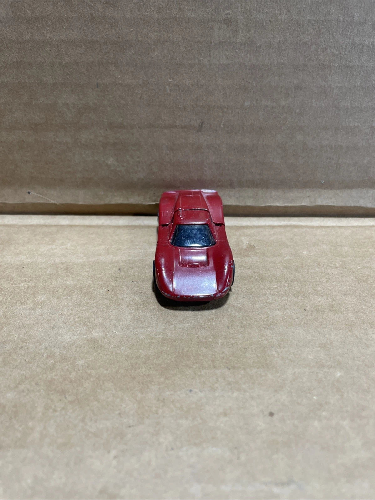 Vintage 1968 Hot Wheels Redline Ford MK IV 1:64 Mattel Red