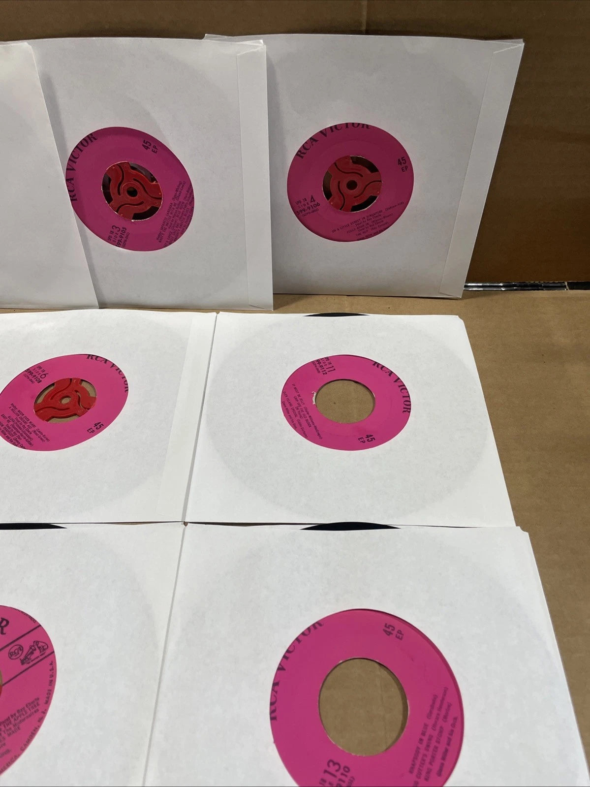 Glenn Miller and His Orchestra BX Set 10 45 Record - Rare Limited Edition Vol 1