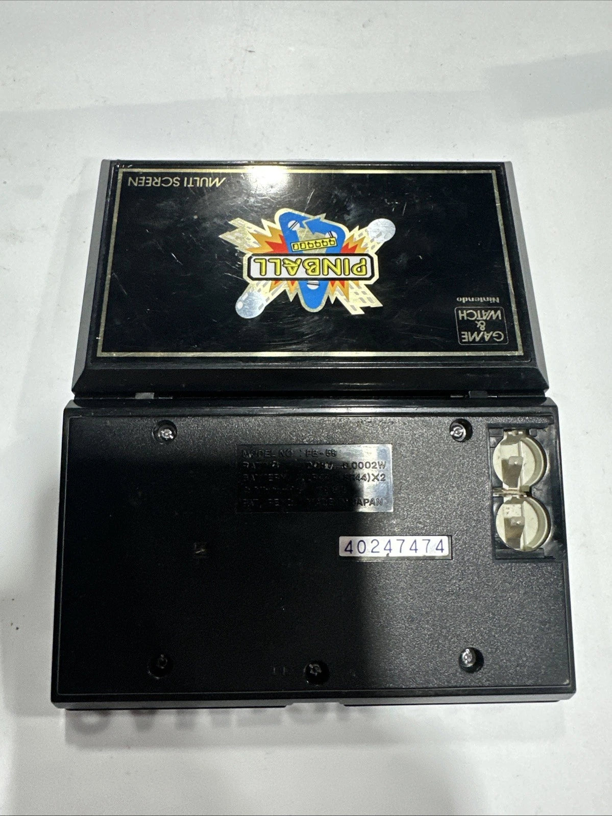 Nintendo PB-59 Game and Watch Pinball LSI game Used Japan Retro Untested