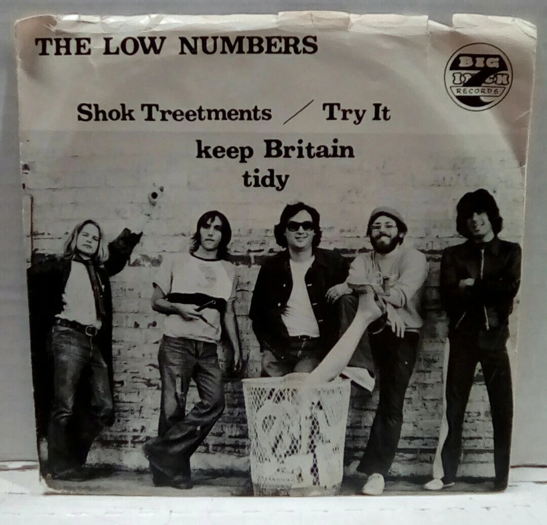 The Low Numbers Shok Treetments/Try It /Keep Britain Tidy 7" BBS-001