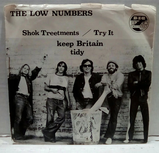 The Low Numbers Shok Treetments/Try It /Keep Britain Tidy 7" BBS-001
