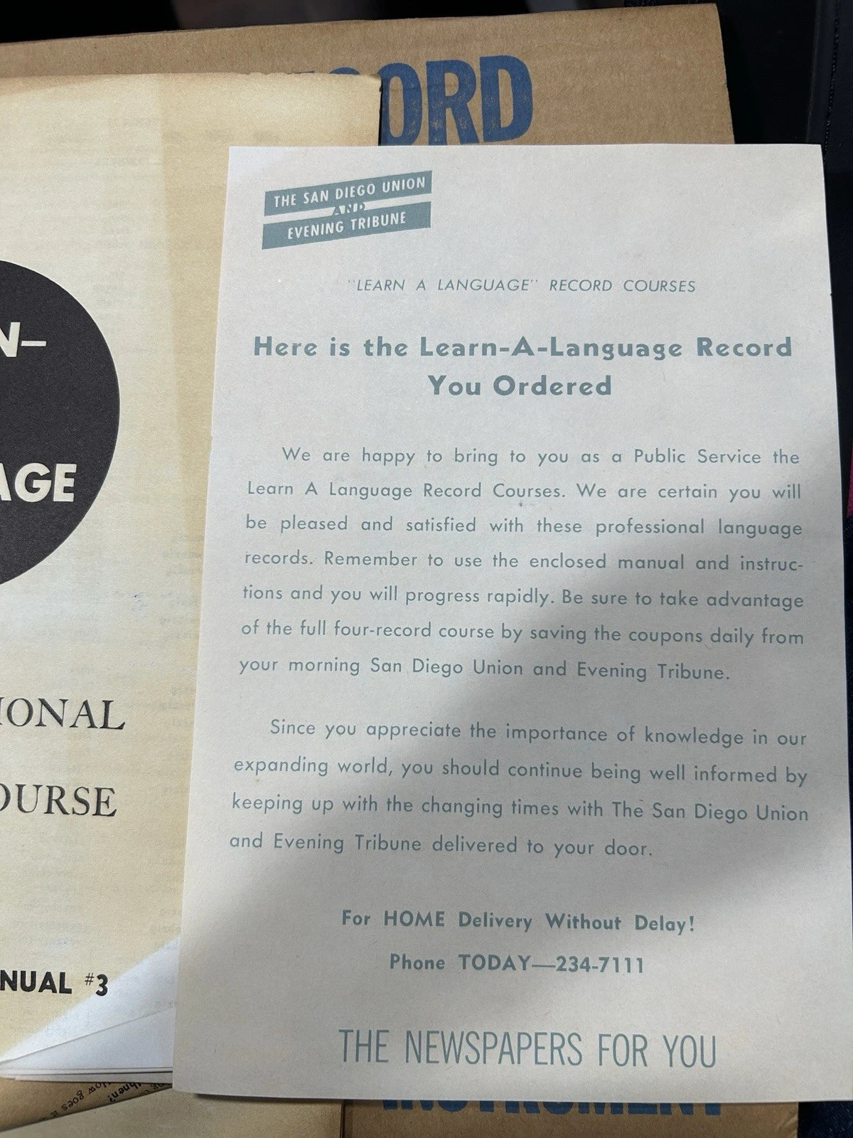 German Record Course/Learn A Language, 78rpm, Crown Publishers