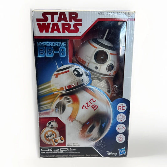 Star Wars Hyperdrive BB-8 Droid The Last Jedi Remote Control Toy Disney Hasbro