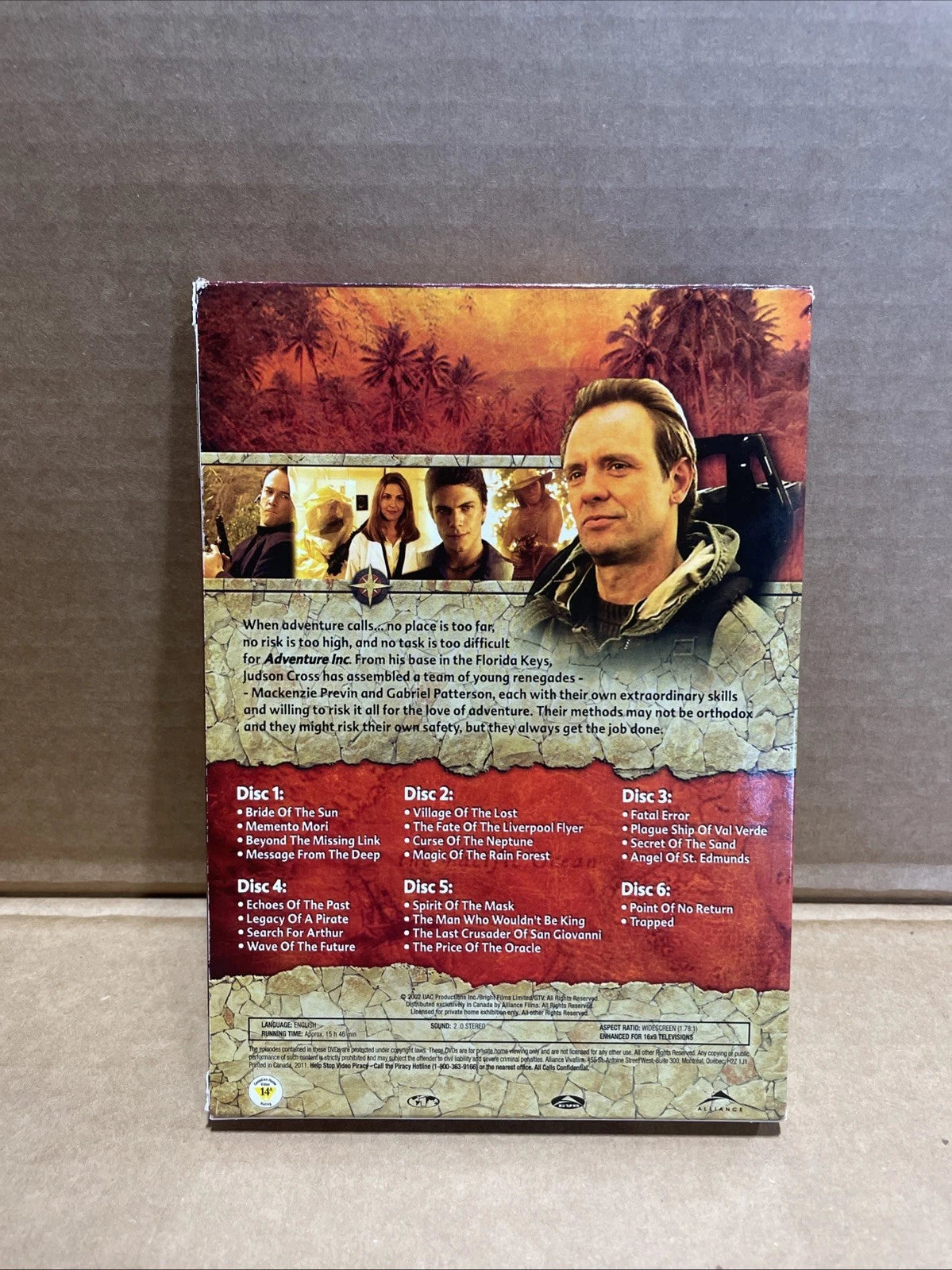 Adventure Inc. - The Complete Series Box Set Excellent Condition