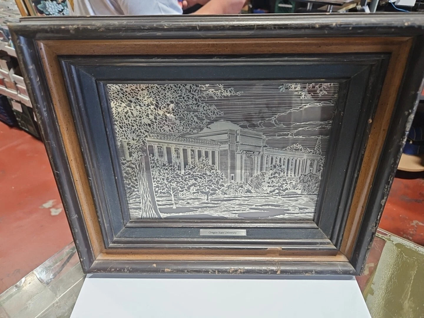 Sterling Silver Oregon State University SilverScene "Memorial Union Building"