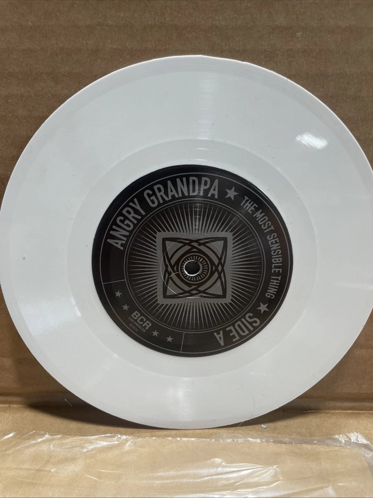 Angry Grandpa The Most Sensible Thing 45 RPM Picture Sleeve Rare Vintage