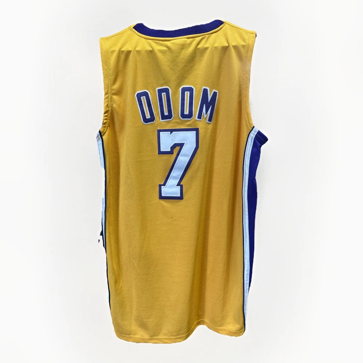 Adidas 60th Anniversary Odom #7 Los Angeles Lakers NBA Jersey Men’s 50