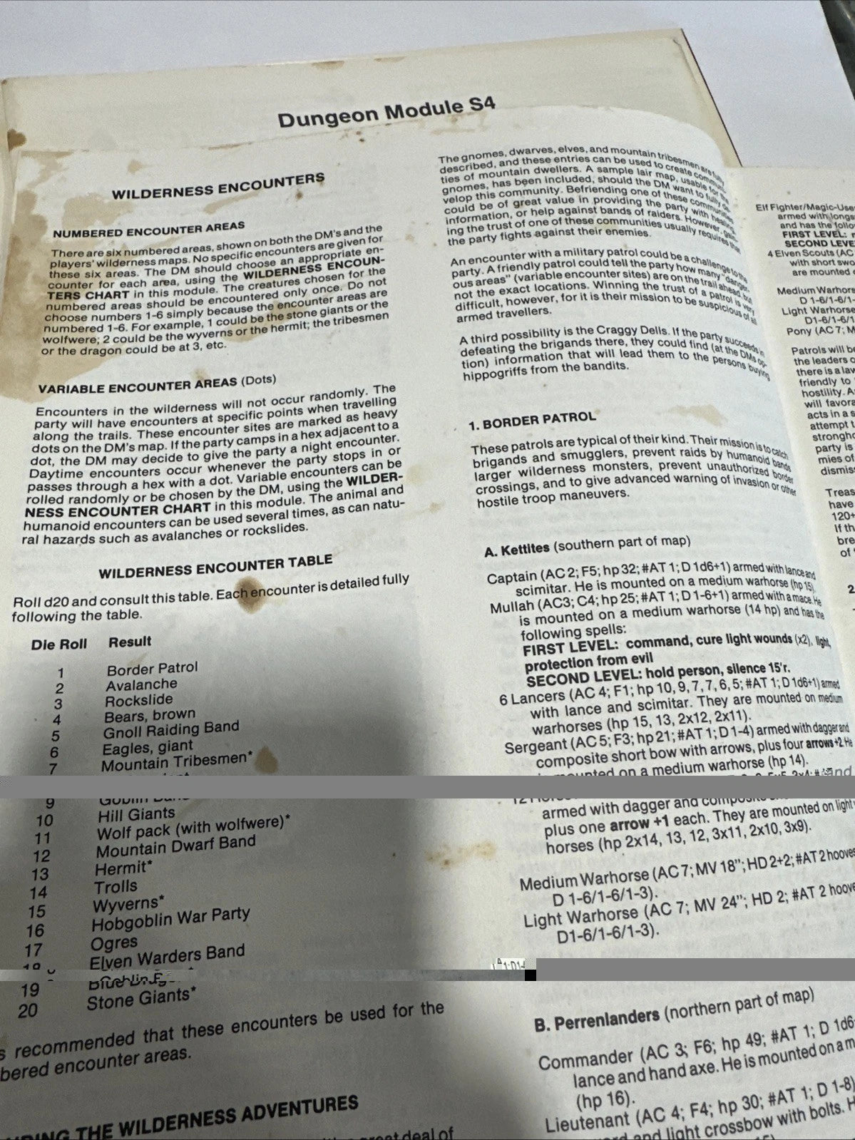 AD&D Dungeon Module S4 The Lost Caverns of Tsojcanth TSR 9061