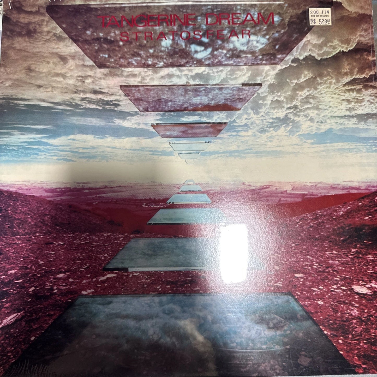 Tangerine Dream - Stratosfear LP Virgin Records VI 2068 Gatefold 1976 SEALED