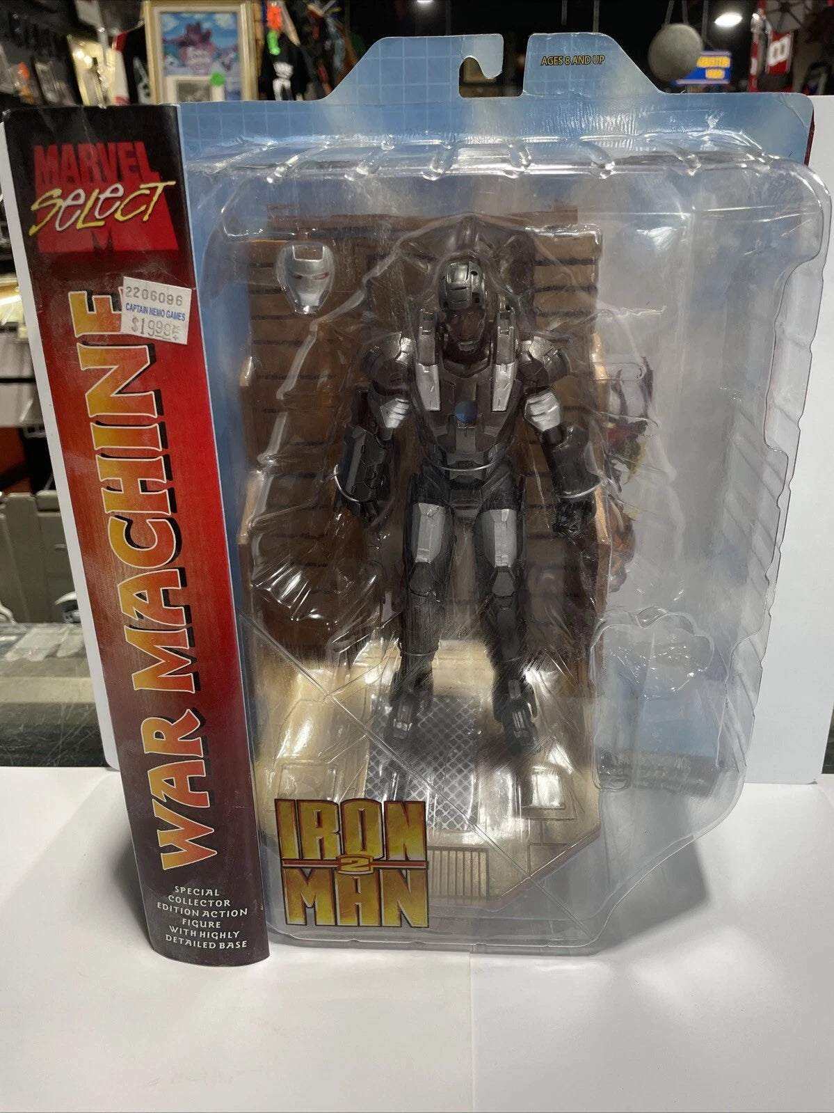 MARVEL SELECT IRON MAN 2 WAR MACHINE ACTION FIGURE New Sealed