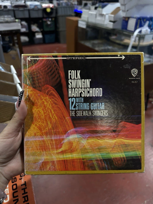 The Sidewalk Swingers – Folk Swingin' Harpsichord Reel Tape 7 ½ ips 4trk