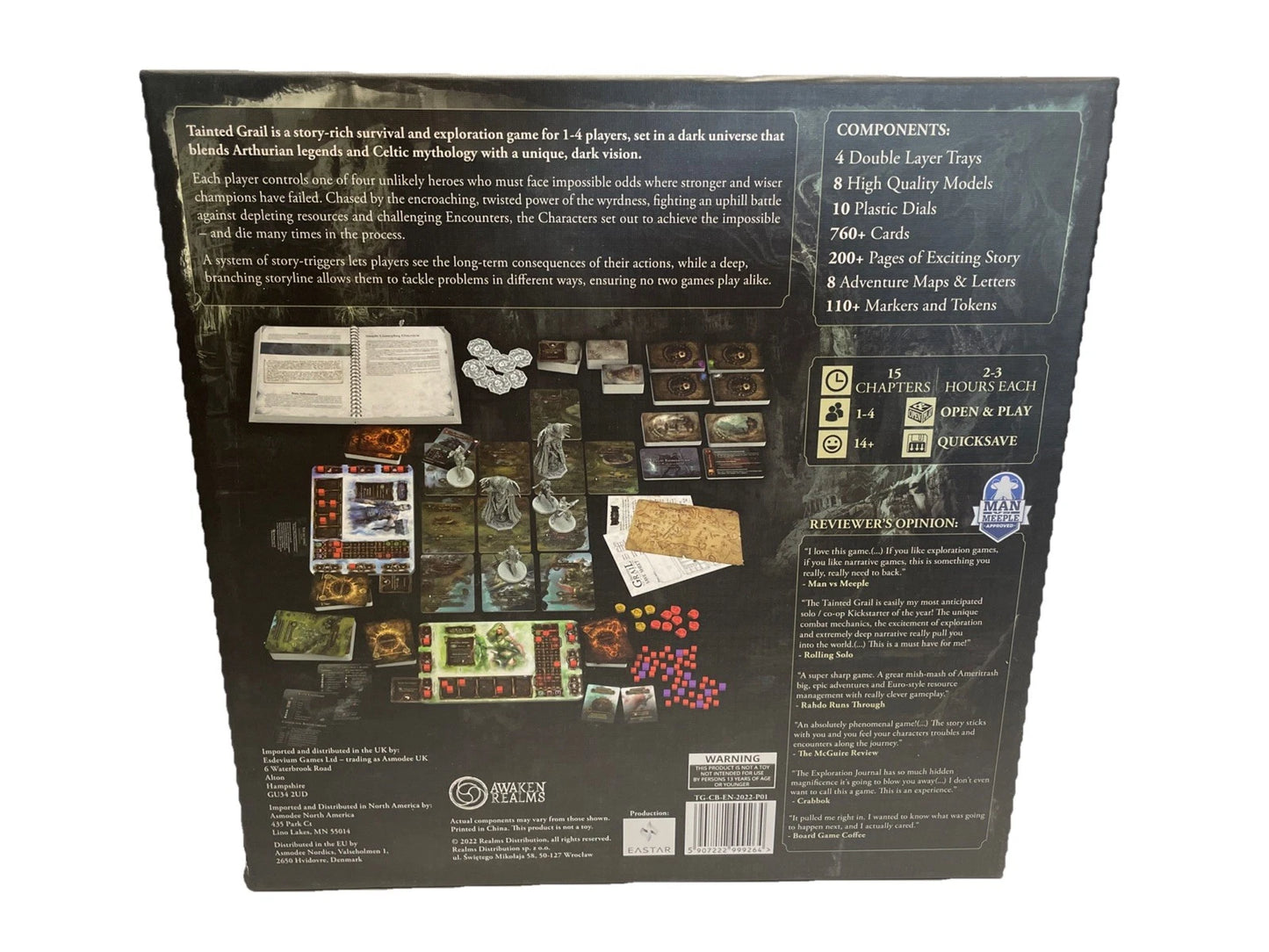 Awaken Realms Tainted Grail: The Fall of Avalon Board Game