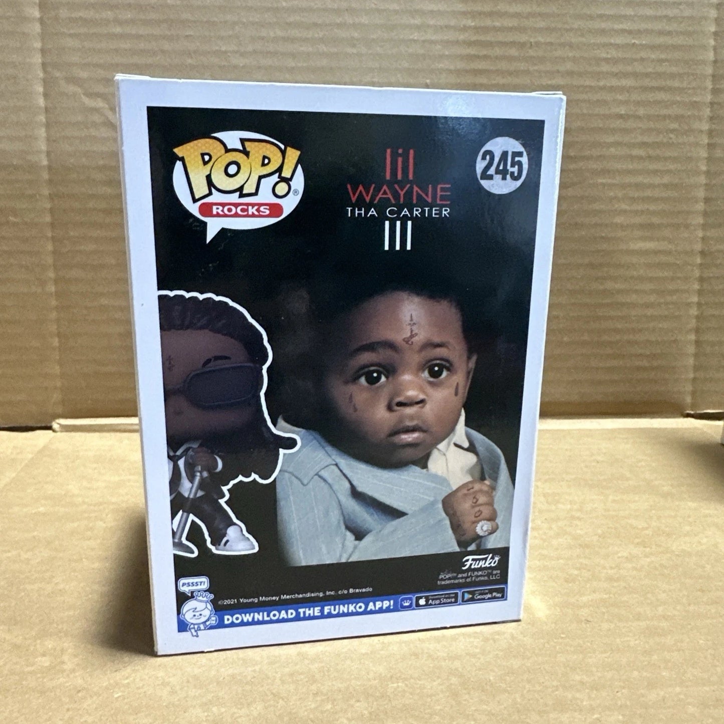 Funko Pop! Rocks Lil Wayne #245 Exclusive Vinyl Figure Music Collection