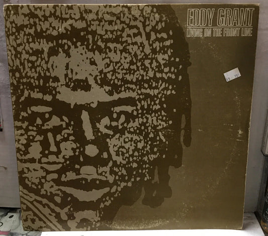 Eddy Grant Living On The Front Line 12” Promo Record AS730