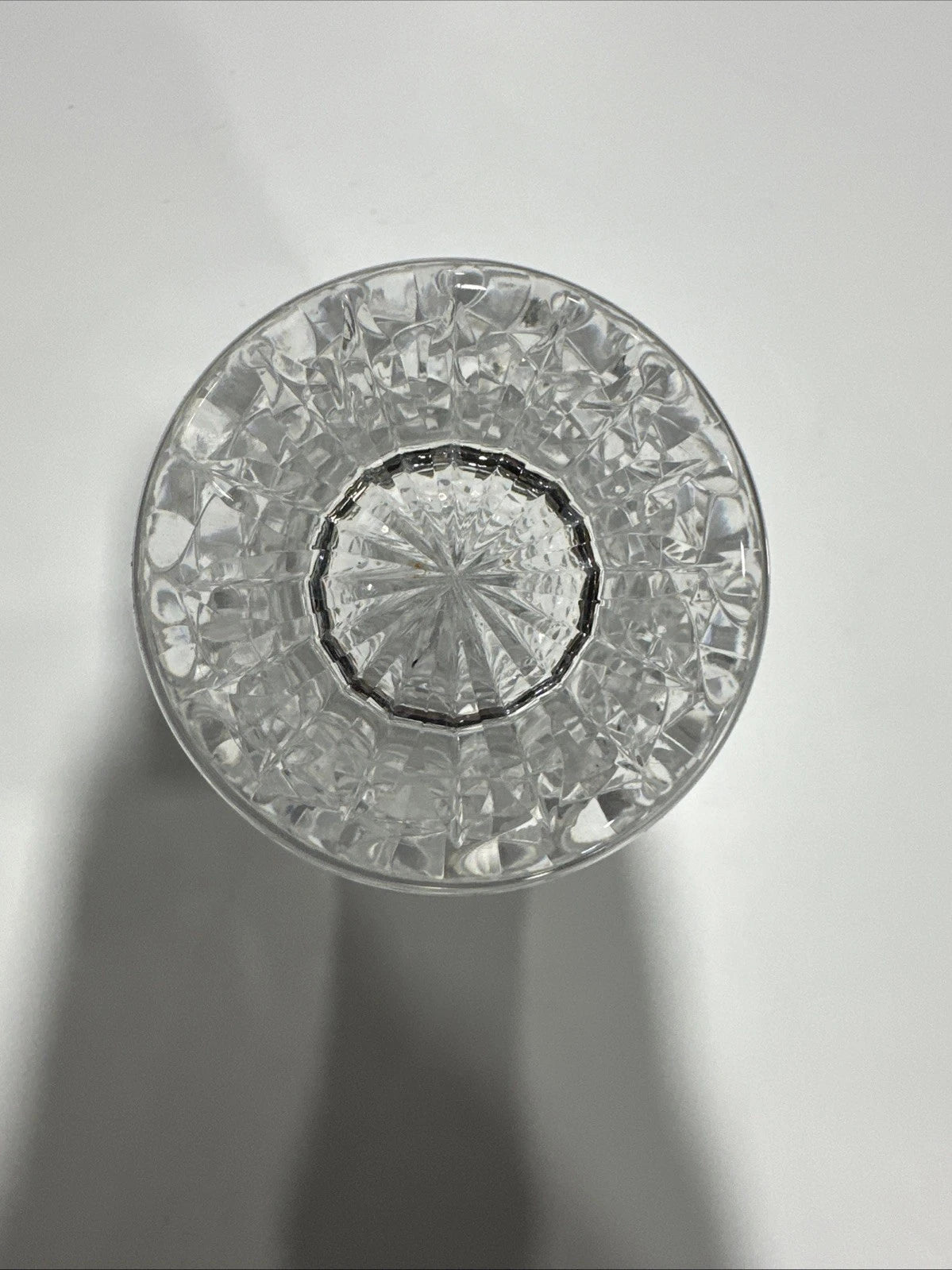 Waterford Crystal: Vintage 6" Glandore Flower Vase Hand Blow Cut Glass Signed
