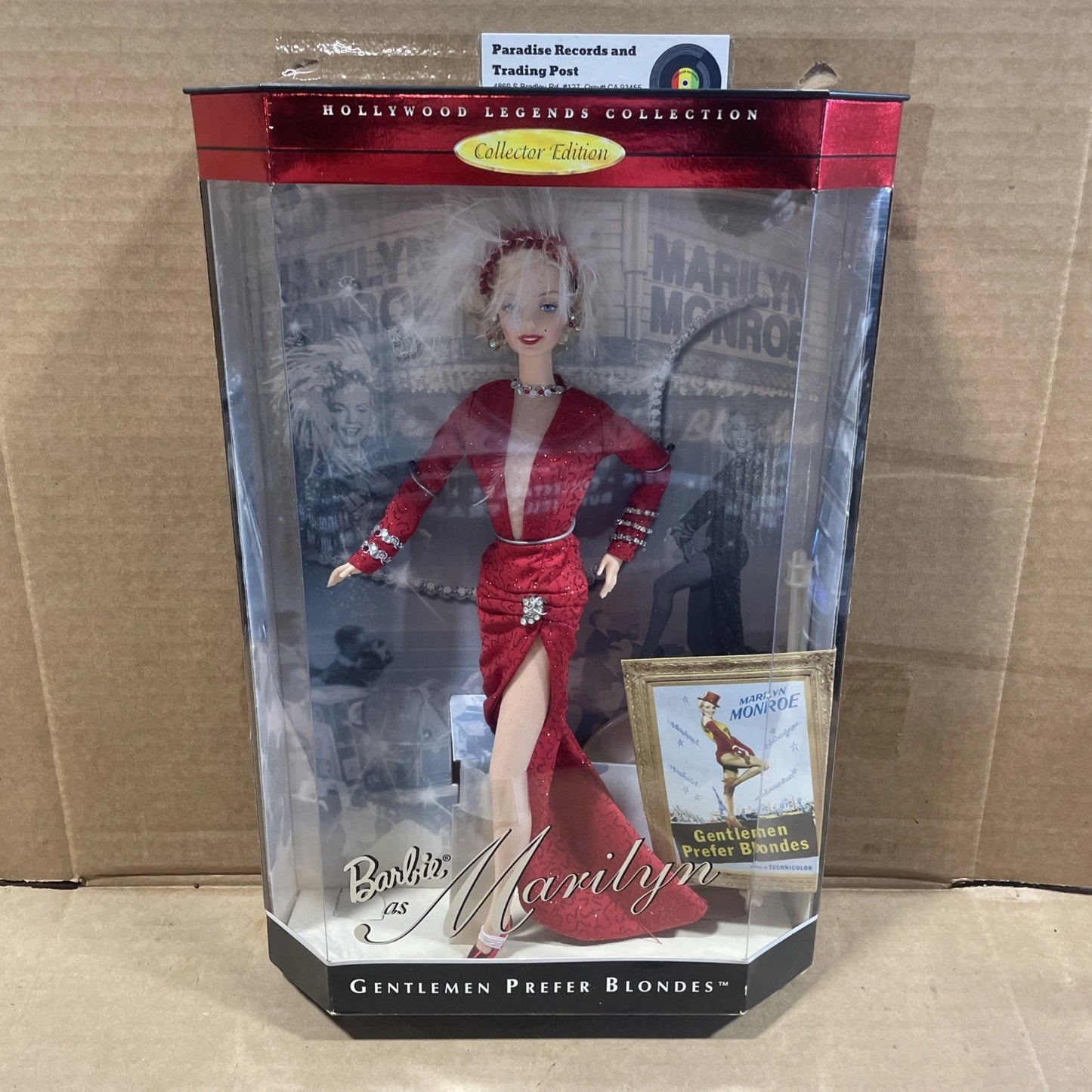 Barbie as Marilyn Monroe - Gentlemen Prefer Blondes - Mattel 17452 - 1997