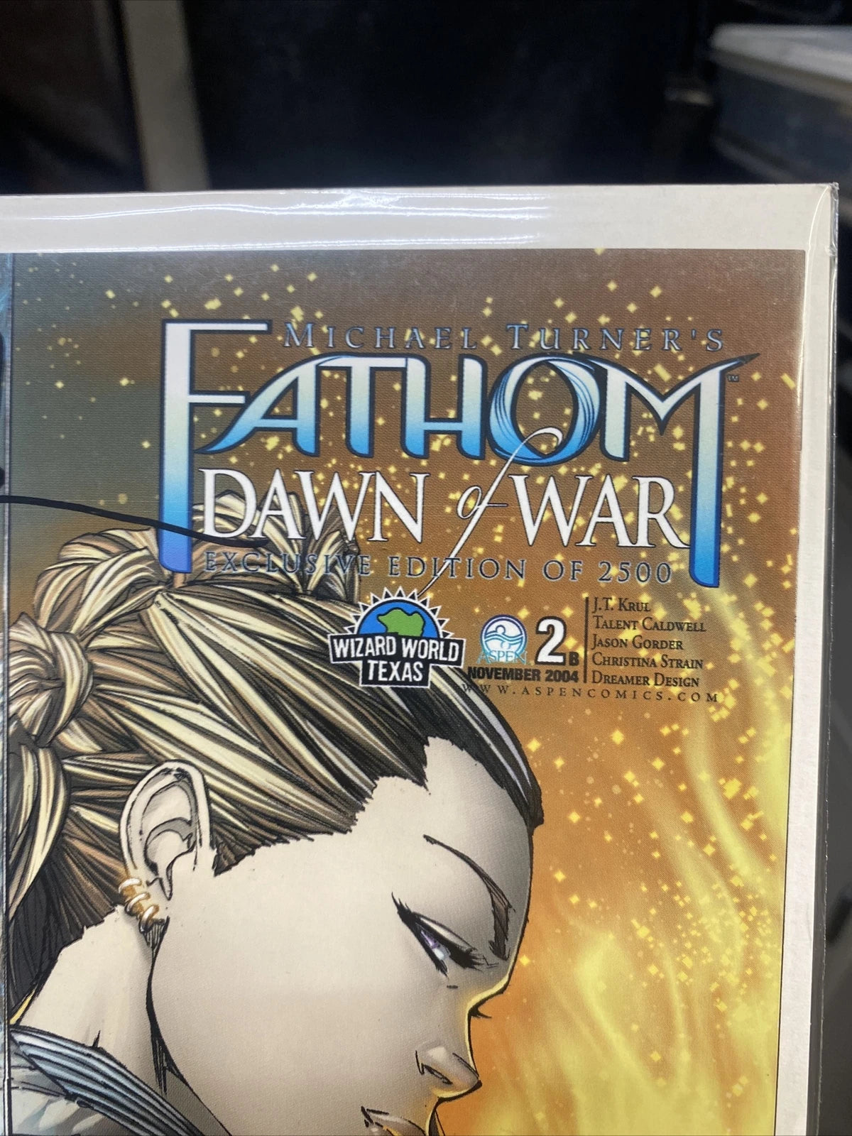 Michael Turners Dawn of War exclusive edition of 2500 Signed w/ COA