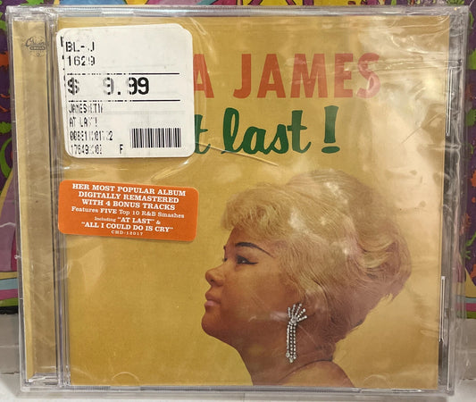 Etta James At Last! Sealed CD
