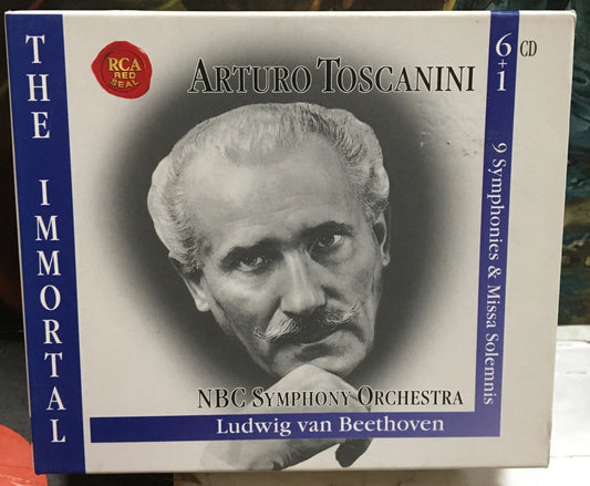 Artuto Toscanini Beethoven 9 Symphonies & Missa Solemnis CD Box Set