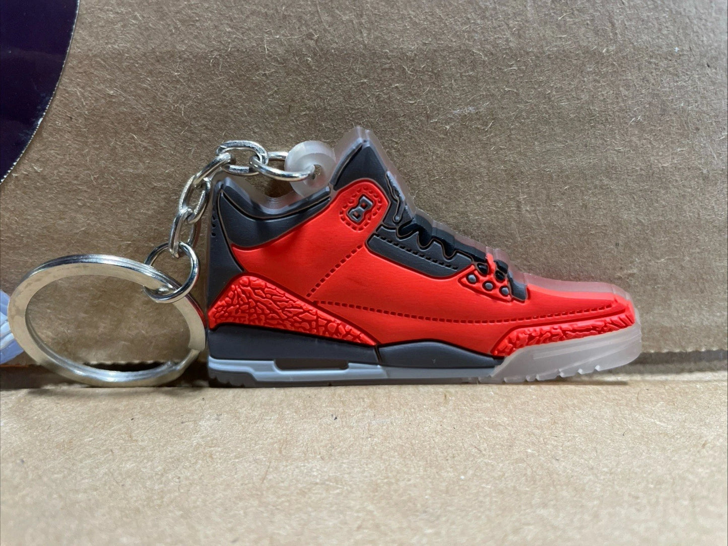 Retro Nike Michael Jordan Air Jordans Shoe Keychains Lot Of 3