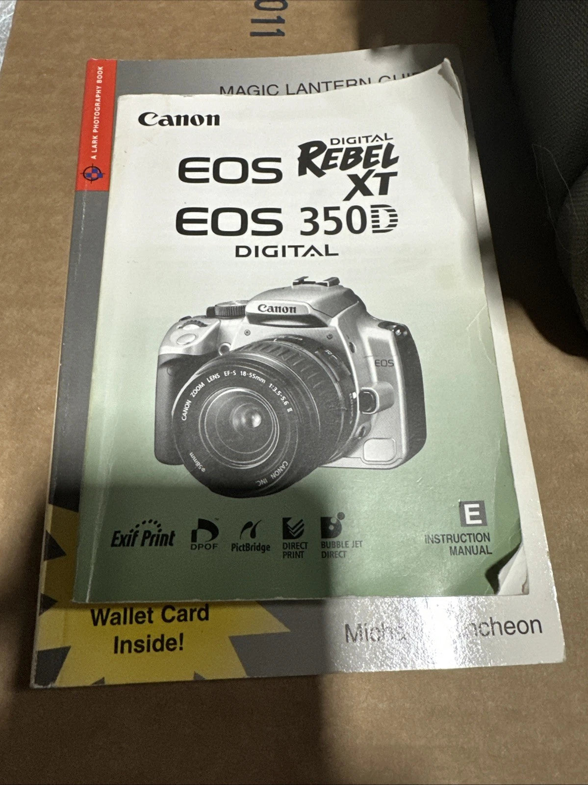 Canon EOS Rebel XT 350D DSLR + Tamron 18-250mm Lens + Battery & Charger Untested