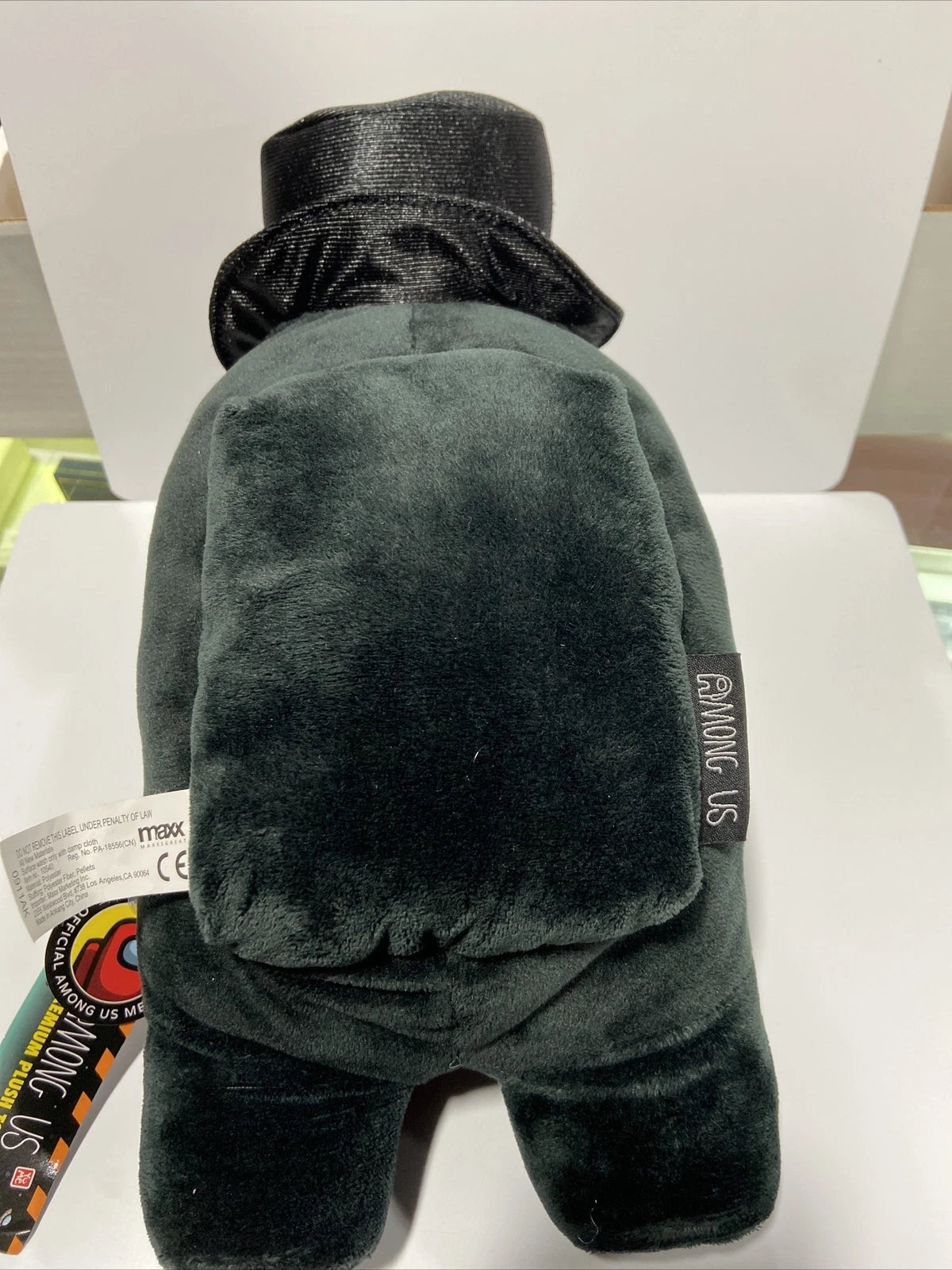 NEW RARE Official Among Us Toikido Black Crewmate Plague Doctor Crow 11" Plush