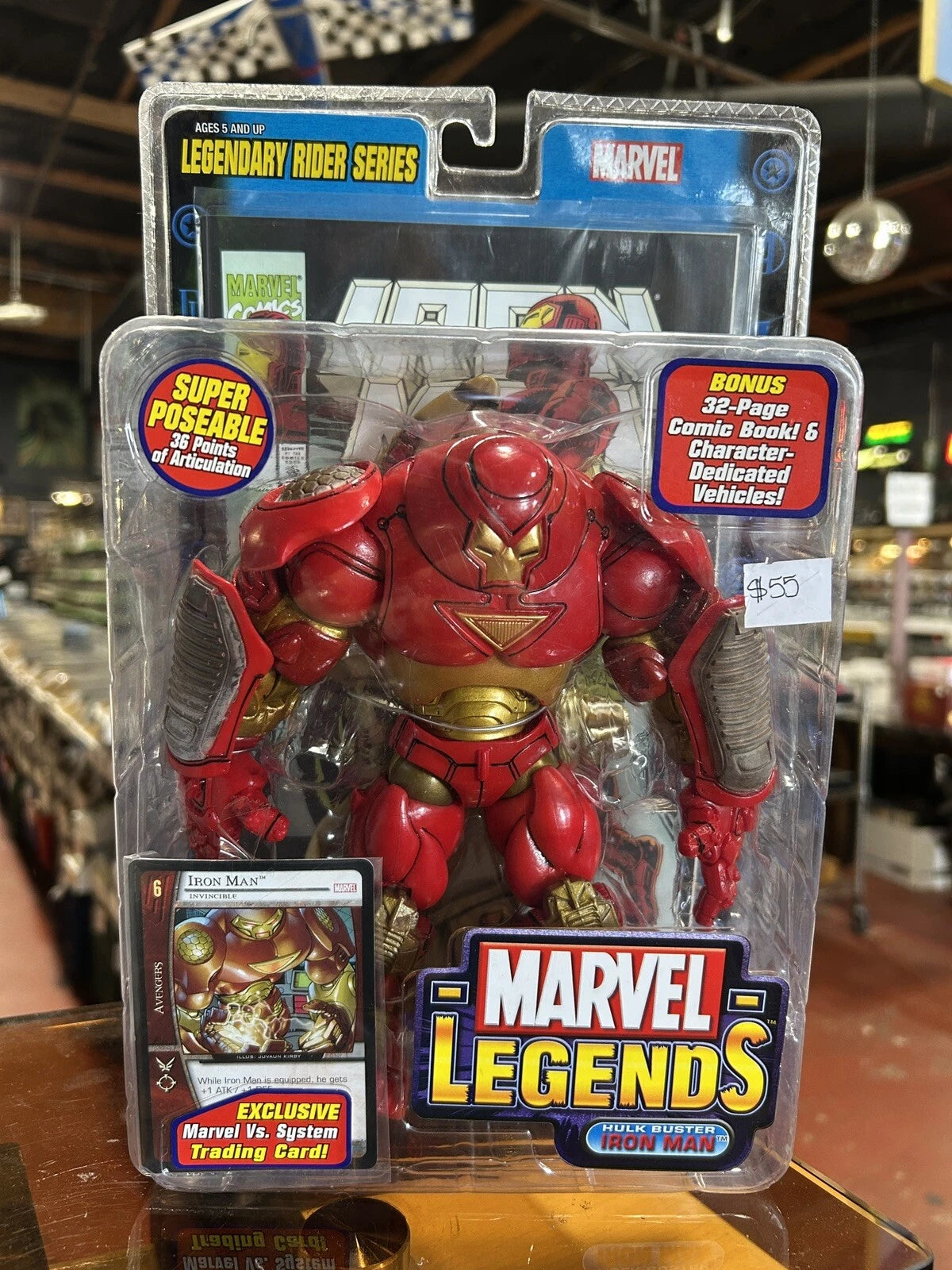 Marvel Legends HULK BUSTER IRON MAN Legendary Rider Series NIB