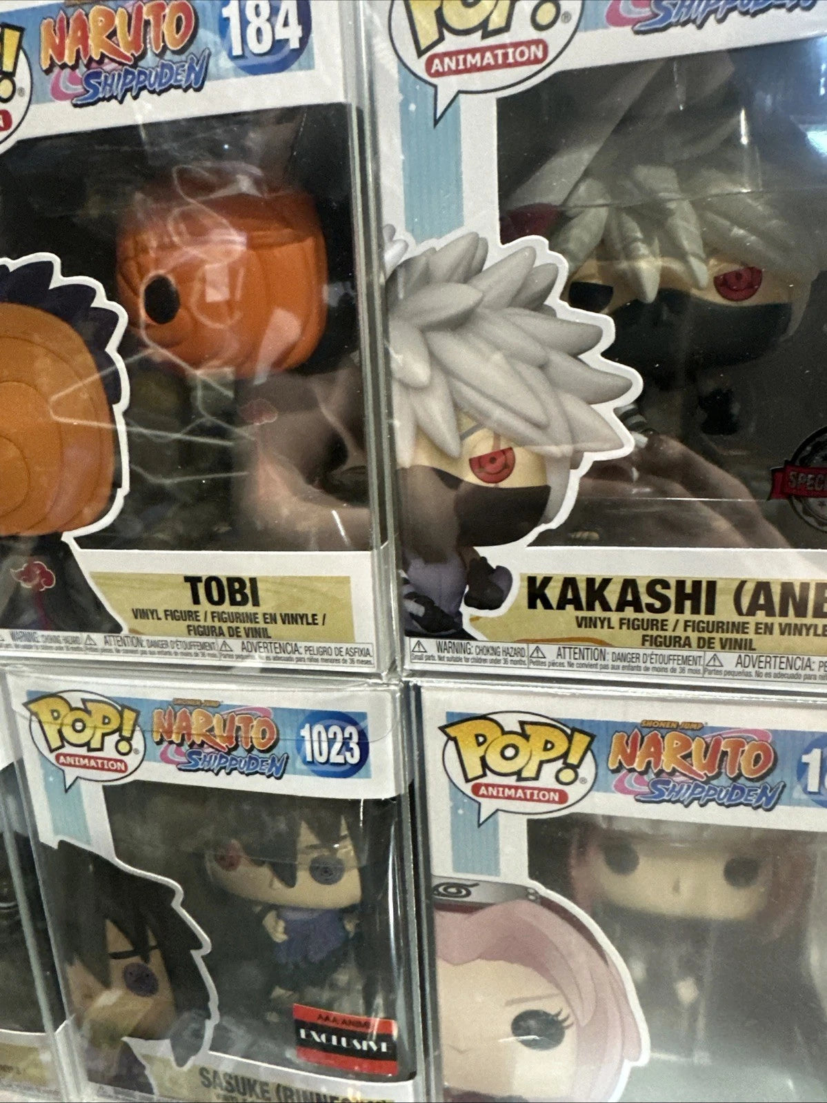 Funko Pop Naruto: MADARA & SASUKE UCHIHA Lot of 11 New Pre Release Exclusive