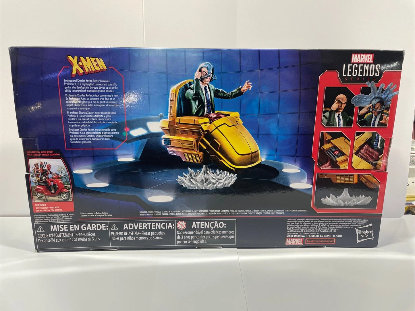 Marvel Legends X-Men Professor X Hover Chair NEW Sealed