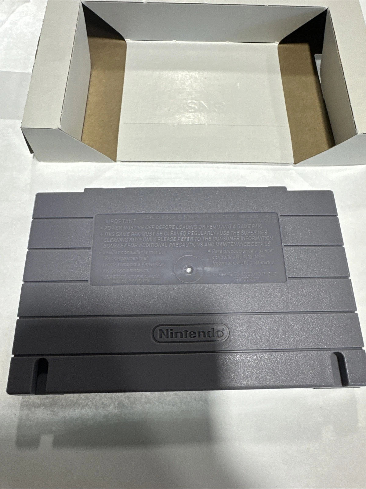 Teenage Mutant Ninja Turtles IV: Turtles in Time SNES, 1992 Mexico Version